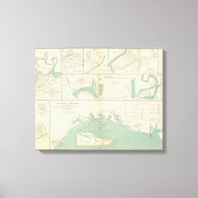 Toile Côte du Texas (Recto)