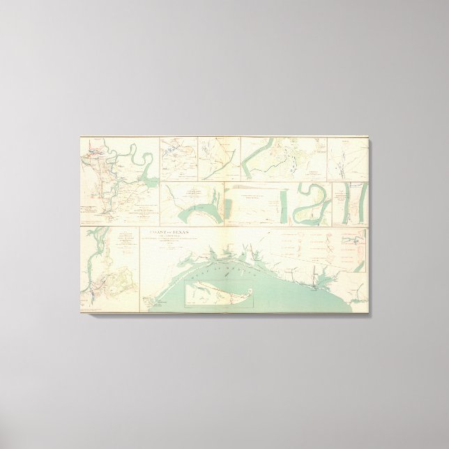 Toile Côte du Texas (Recto)