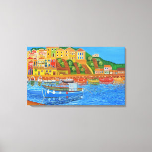 Toile Côte grecque 2