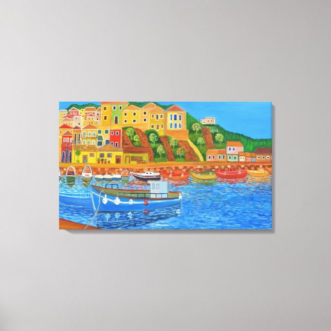 Toile Côte grecque 2 (Recto)