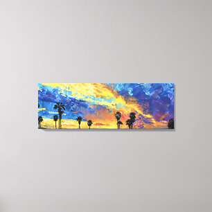 Toile côtière : SoCal Sunset Dreams