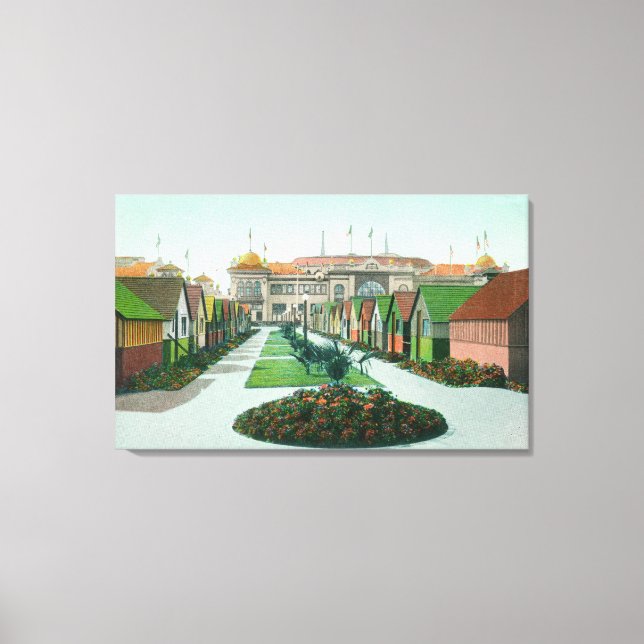 Toile Cottage City Avenue ViewSanta Cruz, CA (Recto)