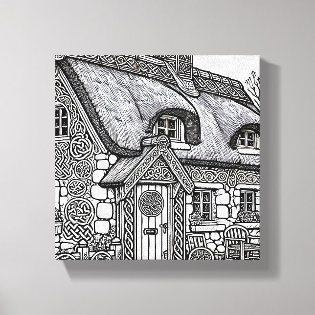 Toile Cottage Thatch #20 (Recto)