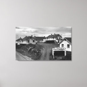 Toile Cottages de vue d'océan de Schellenbergers de cô