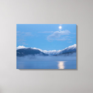 Toile Coucher de lune Seabeck, Washington
