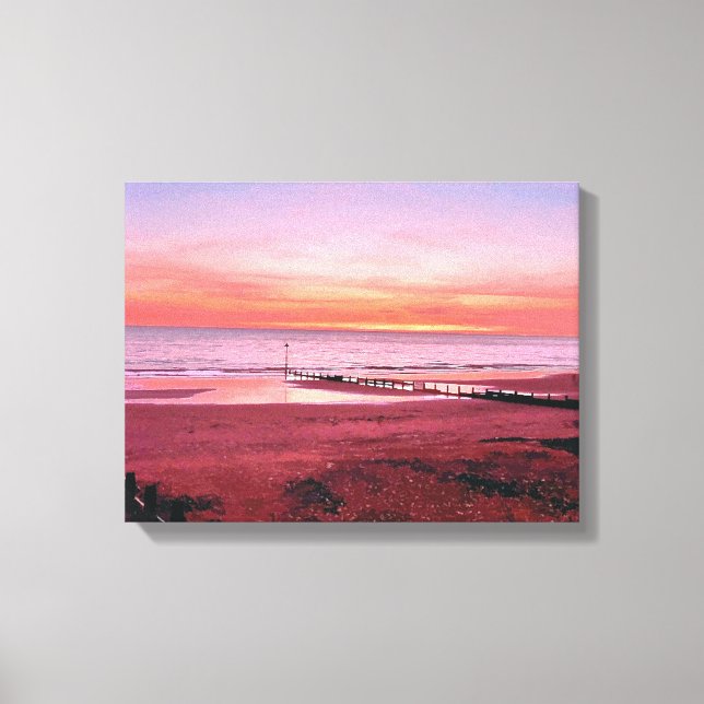 TOILE COUCHER DE SOLEIL (Recto)