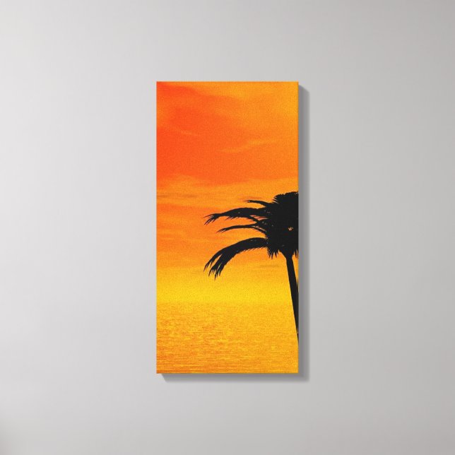 Toile Coucher de soleil 1-4 (Recto)