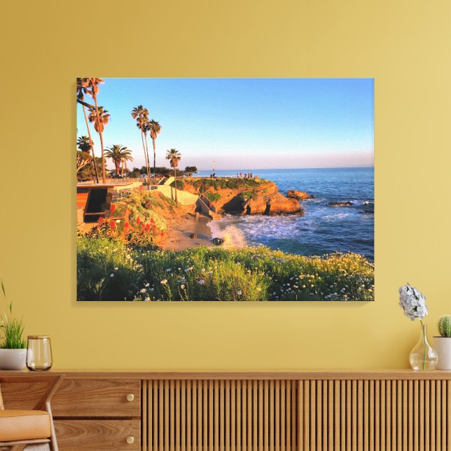 Toile Coucher de soleil à San Diego (Insitu(Salon))