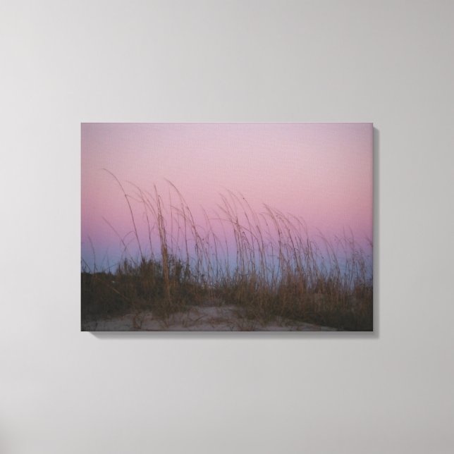 Toile Coucher de soleil à Sullivan's Island, SC (Recto)