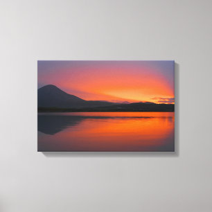 Toile Coucher de soleil à Waterloo