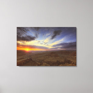 Toile Coucher de soleil, bord sud du Grand Canyon, Grand