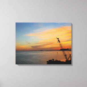 Toile coucher de soleil de Biscayne
