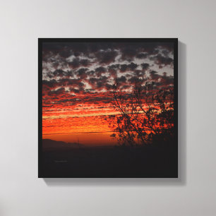 Toile Coucher de soleil en Californie