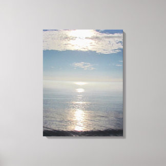 Toile - Coucher de soleil sur l'océan Pacifique