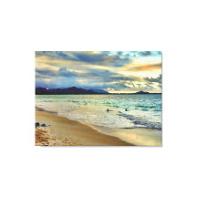 Coucher de soleil tropical