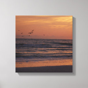 Toile Coucher du soleil
