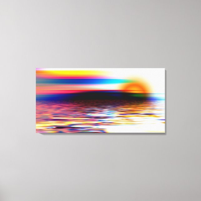 Toile Coucher du soleil (Recto)