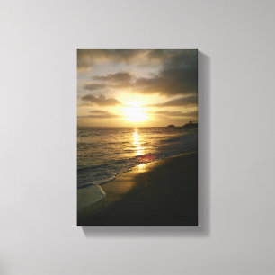 Toile Coucher du soleil de la Californie