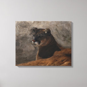 Toile Cougar Mountain Lion Big Cat Peinture