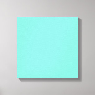 Toile couleur aquamarine