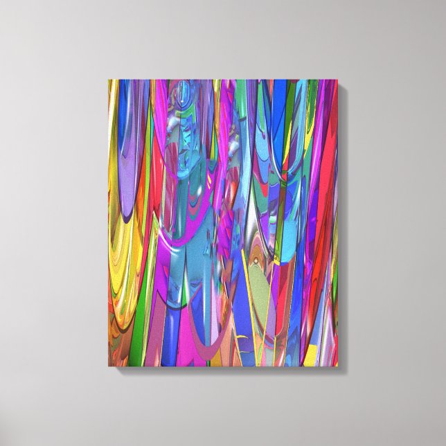Toile Couleur en Mouvement (Recto)