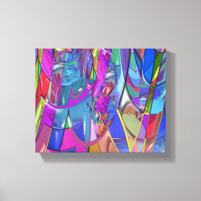 Toile Couleur en Mouvement (Recto)