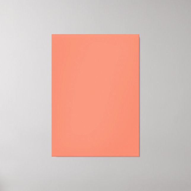 Toile Couleur Printemps Été Rose Pêche (Recto)