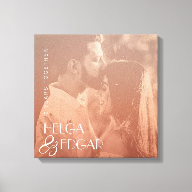 Toile Couleur superposition élégant cadeau Anniversaire  (Recto)