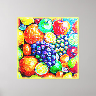 Toile Couleur vibrante des fruits. Commandez dès mainten