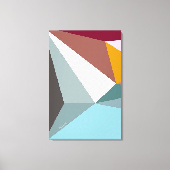 Toile Couleurs_01 Tableaux Imprimer (Recto)