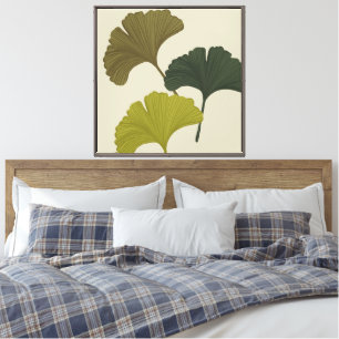 Toile Couleurs Arrière - plans personnalisables Feuilles