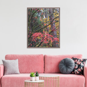 Toile Couleurs Botaniques d'Automne