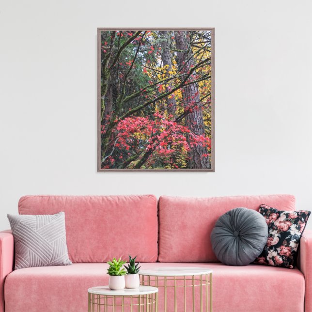 Toile Couleurs Botaniques d'Automne (Insitu(Salon))