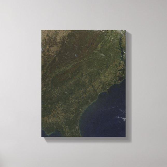 Toile Couleurs d'automne dans le sud-est des États-Unis (Recto)