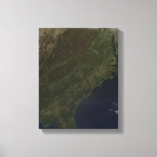 Toile Couleurs de chute dans les États-Unis du Sud-est