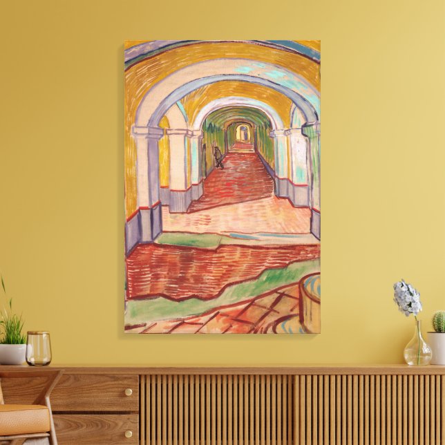 Toile Couloir de l'asile (Insitu(Salon))