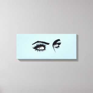 Toile Coup d'oeil fascinant de la femme contemporaine no