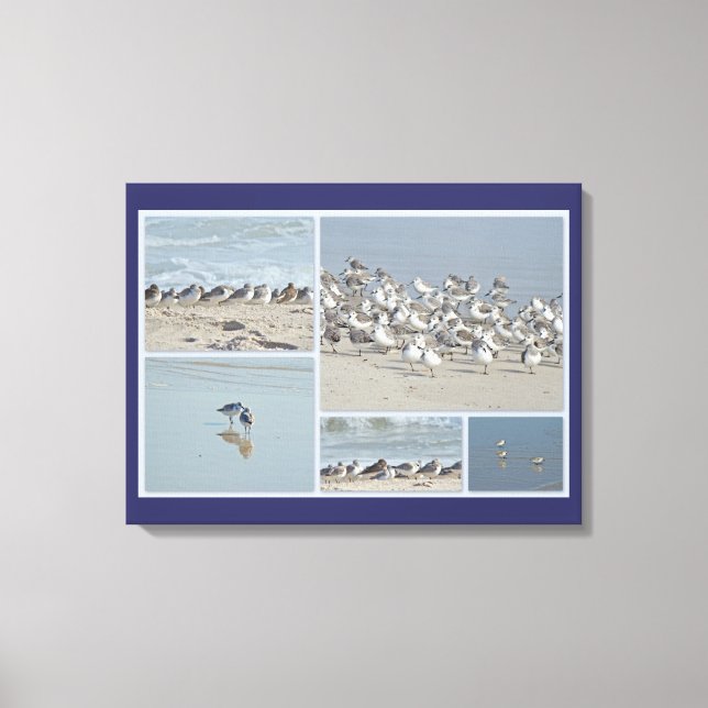 Toile Coup d'oeil sur le rivage (Recto)