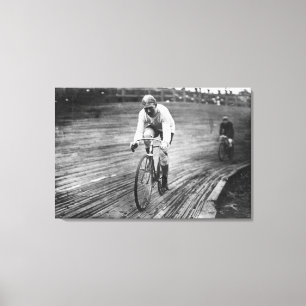 Toile Coureur de bicyclette à la course de six jours de