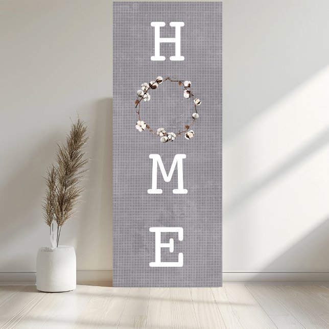 Toile Couronne de coton rustique en lin pour la maison F (Créateur téléchargé)