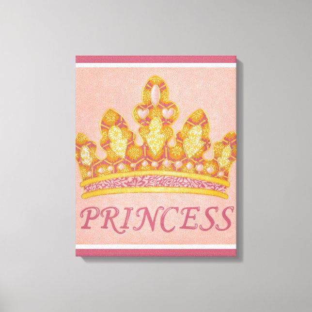 Toile Couronne princesse juive par Chariklia Zaris (Recto)
