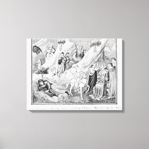 Toile Couronnement de grand Khan