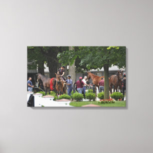 Toile Course historique de course de Saratoga "Phipps St