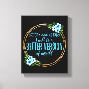 Toile courtes affirmations sur les rêves et les objectif