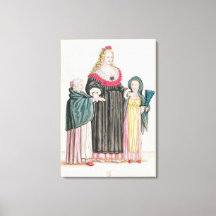 Toile Courtesan vénitien