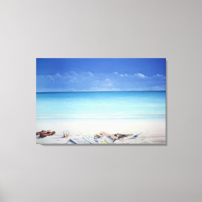 Toile Courtier de plage (Recto)