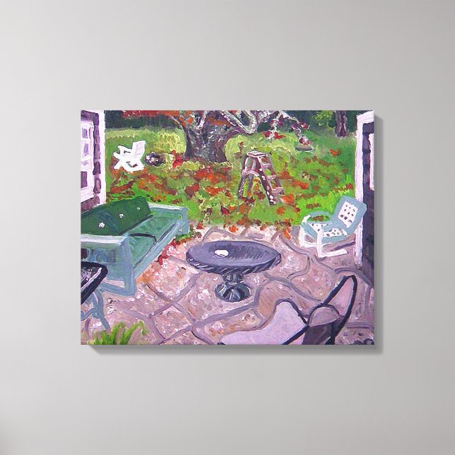 Toile Courtyard Old Hamptons Maison Amagansett (Recto)