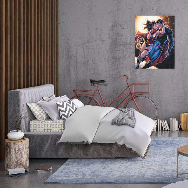 Toile Couverture comique de la Ligue de Justice #12 Vari (Créateur téléchargé)