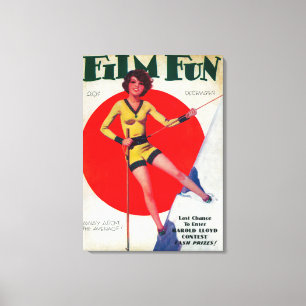 Toile Couverture de magazine d'amusement de film 3