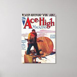 Toile Couverture de magazine élevée d'as 2